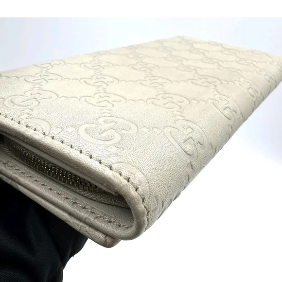 Gucci White Leather Wallet - Picture 7 of 14